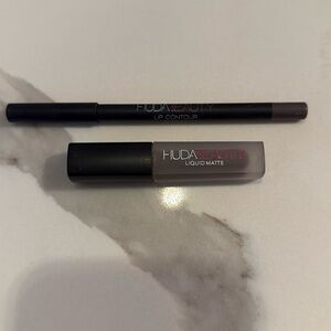 Huda Beauty liquid matte lipstick